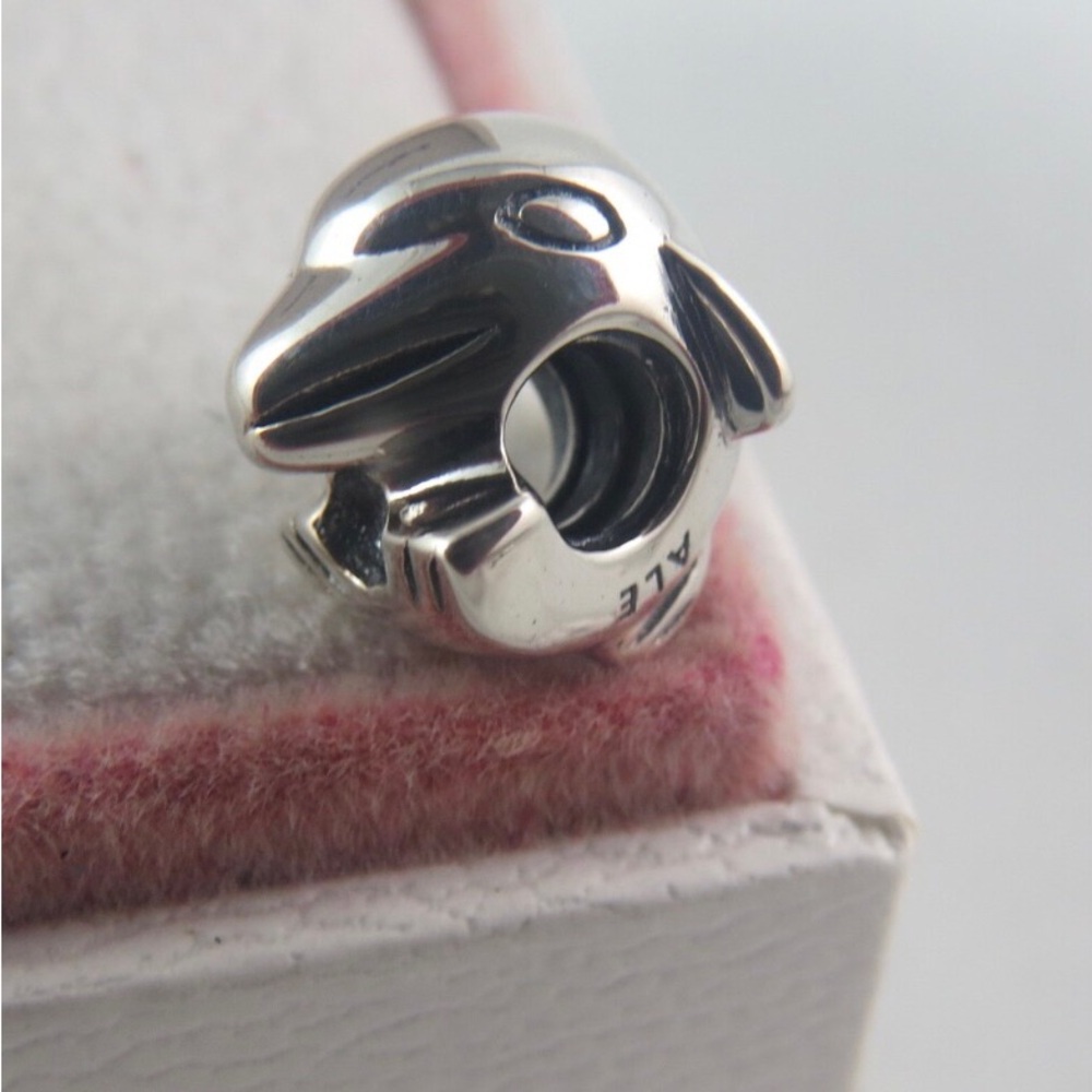 Pandora Leaping Dolphin Charm – Sterling Silver Animal Bead, Fits Moments (A10)